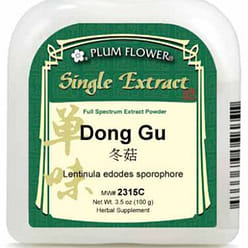 Dong Gu, extract powder Lentinus edodes fungus 1 each