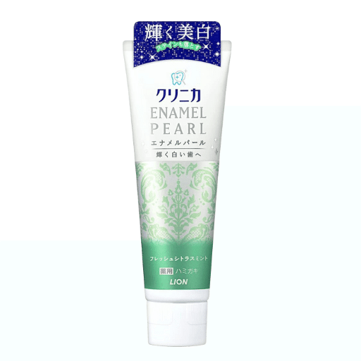 LION 狮王 酵素珍珠美白牙膏 柑橘薄荷味 130 克