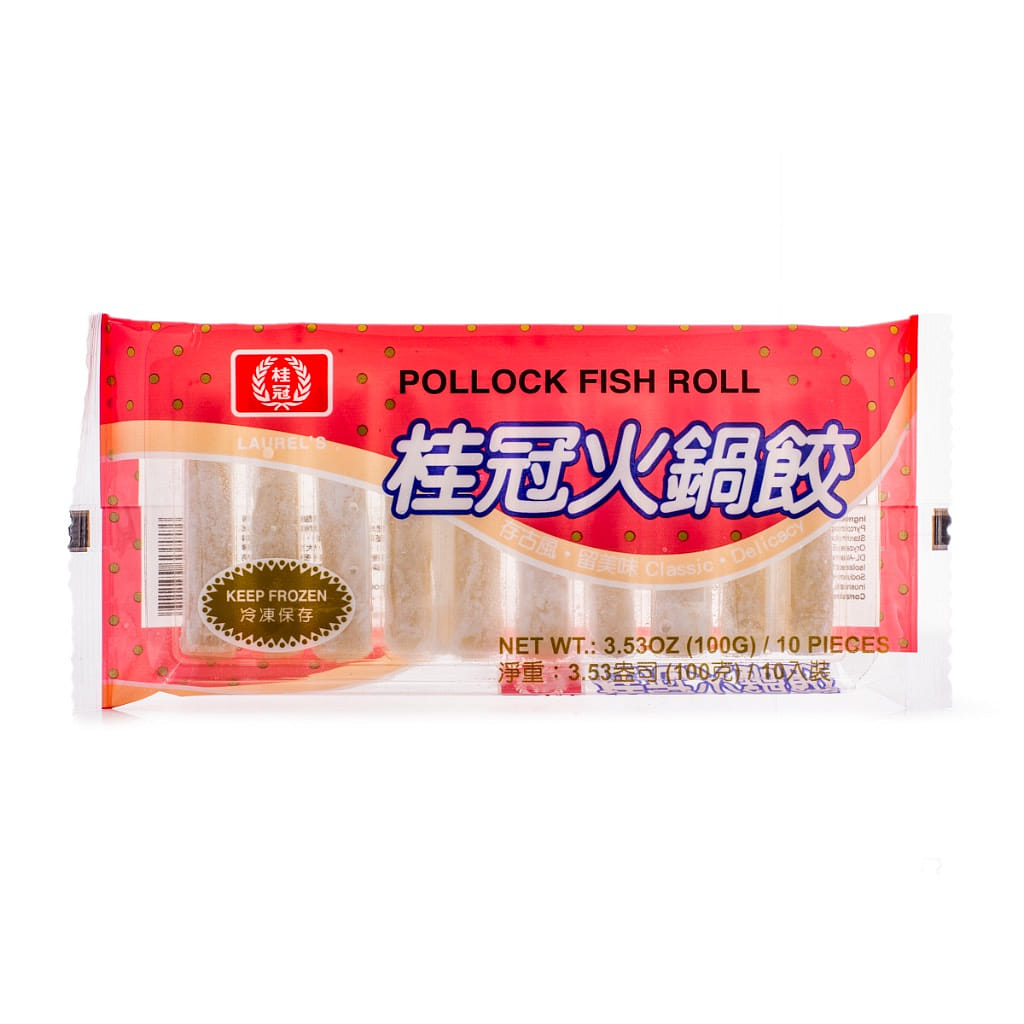 Chả Cá Pollock Laurel, Đông Lạnh 10 cái 100 g