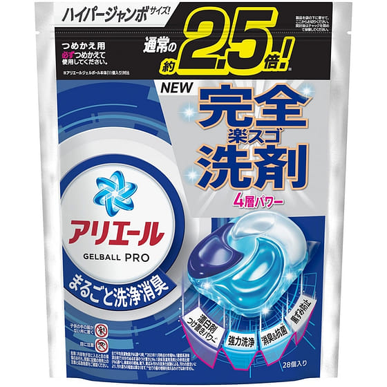 weee_grocery_宝洁 ARIEL 4D洗衣凝珠 2.5倍补充装 28 个