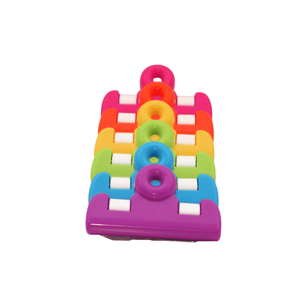 Seiei Rainbow Seal Clip Set of 6p