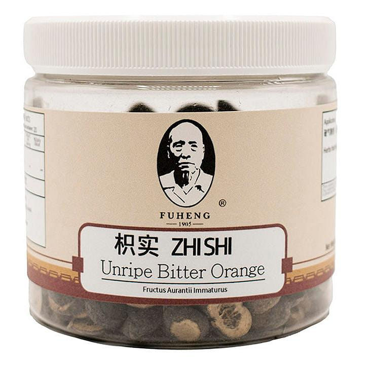 ZHI SHI - Unripe Bitter Orange - FUHENG - Since 1905 - 100g 1 Container 1 ส่วน