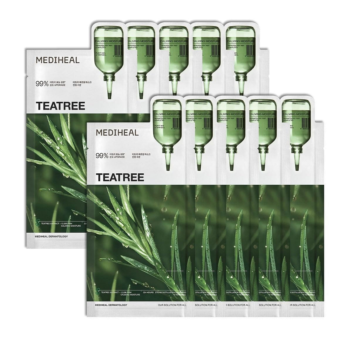 Mediheal Teatree Essential Sheet Mask 10pcs. 10 개입