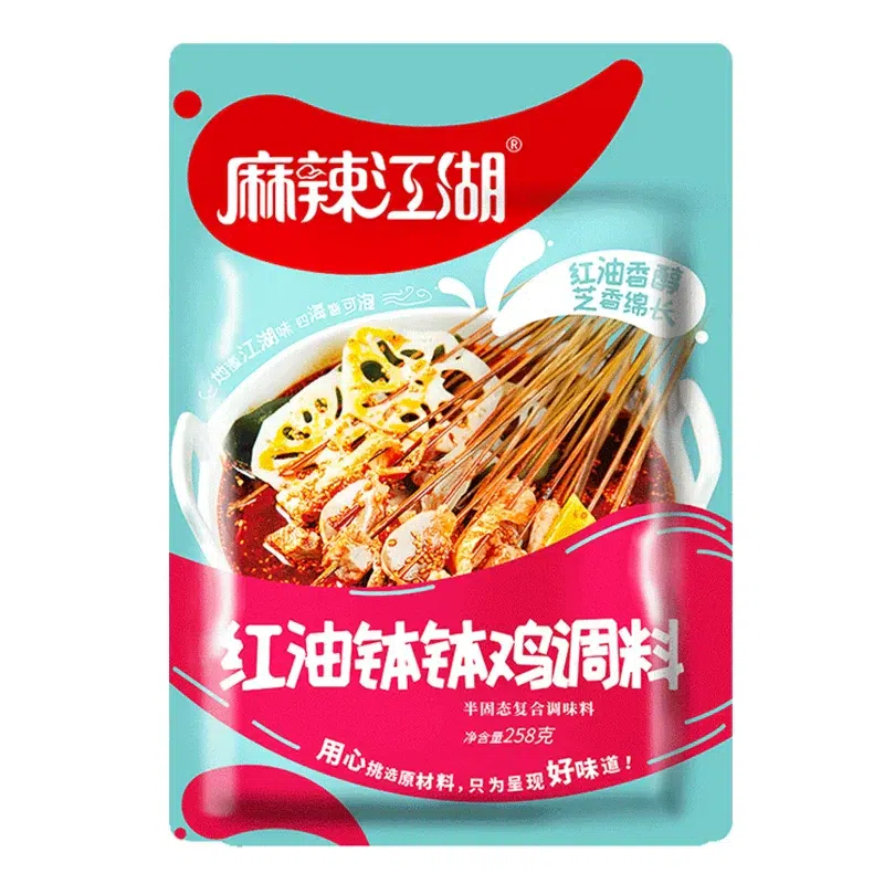 Red oil bobo chicken seasoning 180g*1 bag 180 g