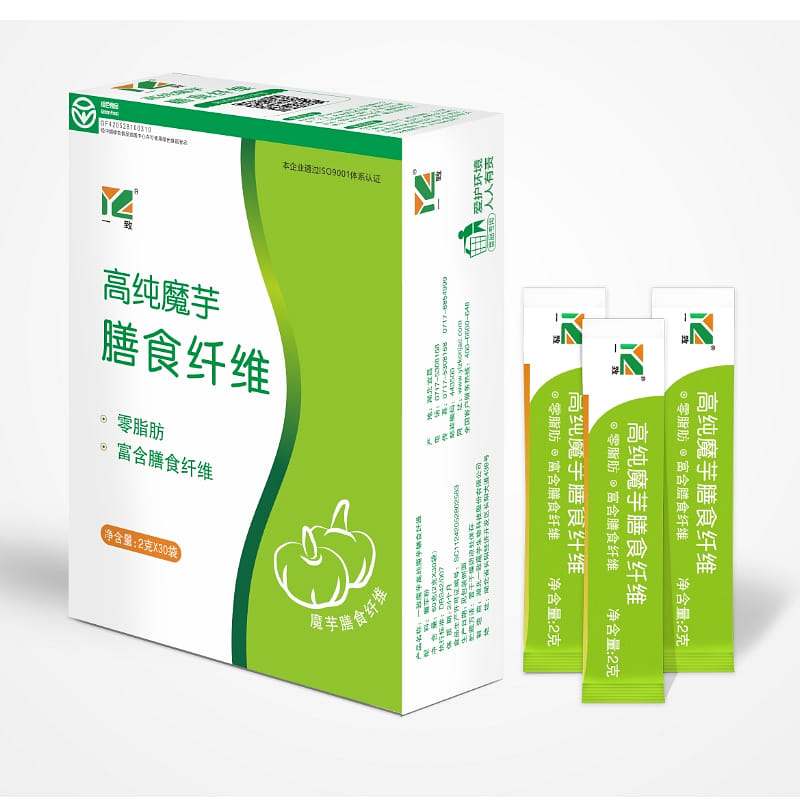 Konjac high purity dietary fiber powder 60g/box 60 그램