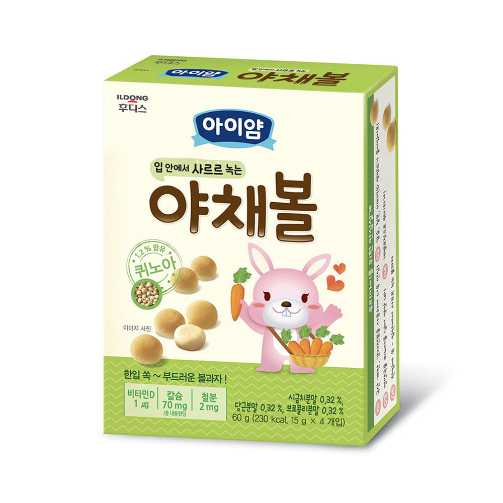 일동후디스 야채볼 60 그램