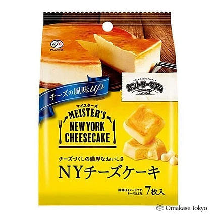Fujiya NY Cheesecake Cookies 7 Pcs 76 그램