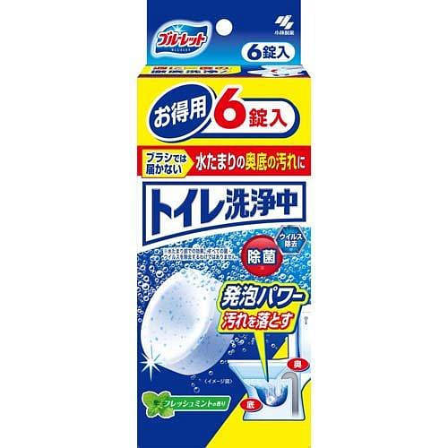 KOBAYASHI Toilet Cleaning Effervescent Tablet 6pcs 1 개