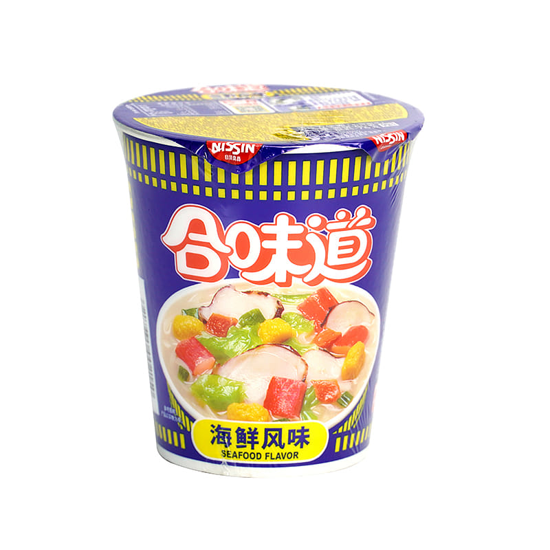 Nissin Cup Noodles Seafood 76g*1 bucket 76 그램