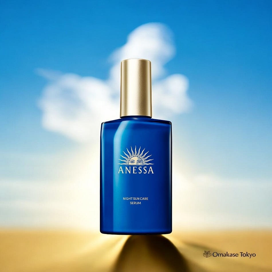 Anessa Night Serum (Herbal Green & Lavender) 180 ml