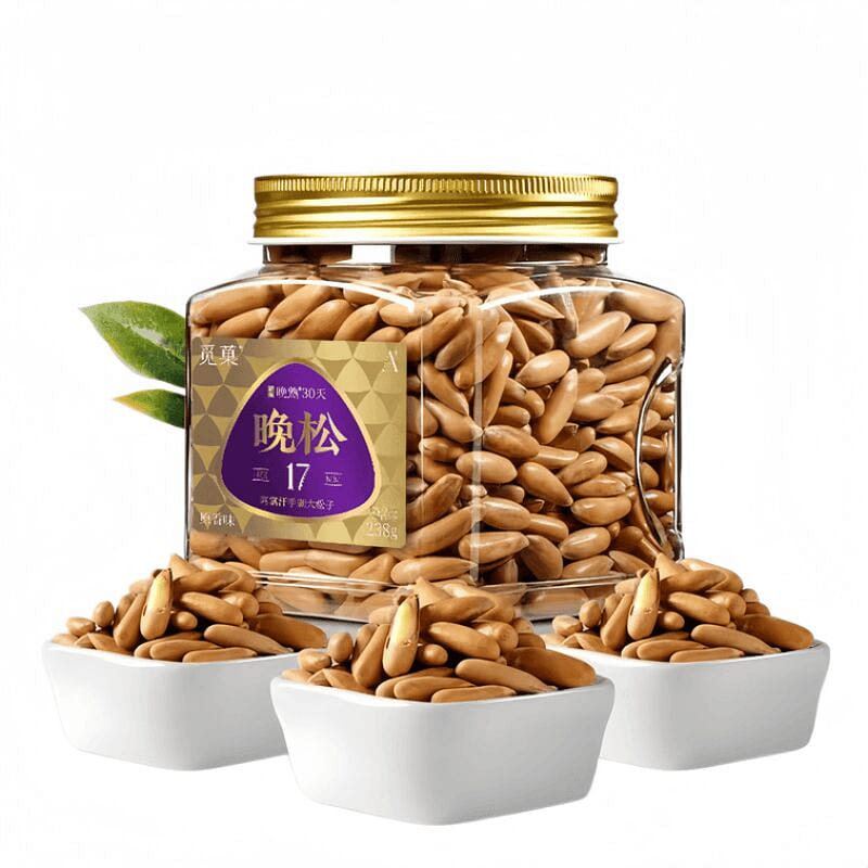Mi Guo Brazilian Pine Nuts Late Pine 238g*1 Can 238 g