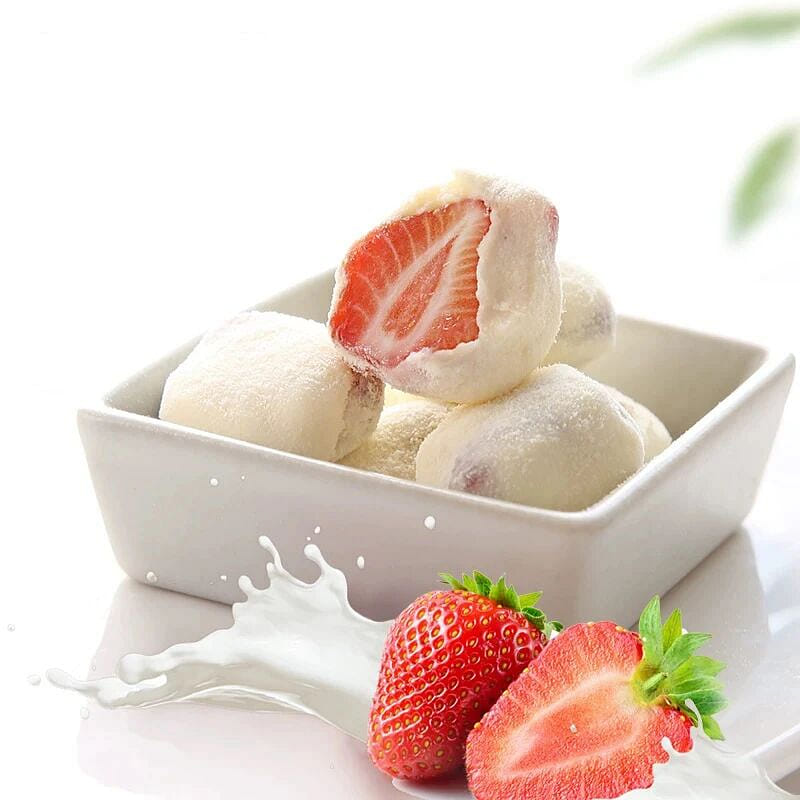 Milky Strawberry Balls,Rich Milk Flavor 150 그램