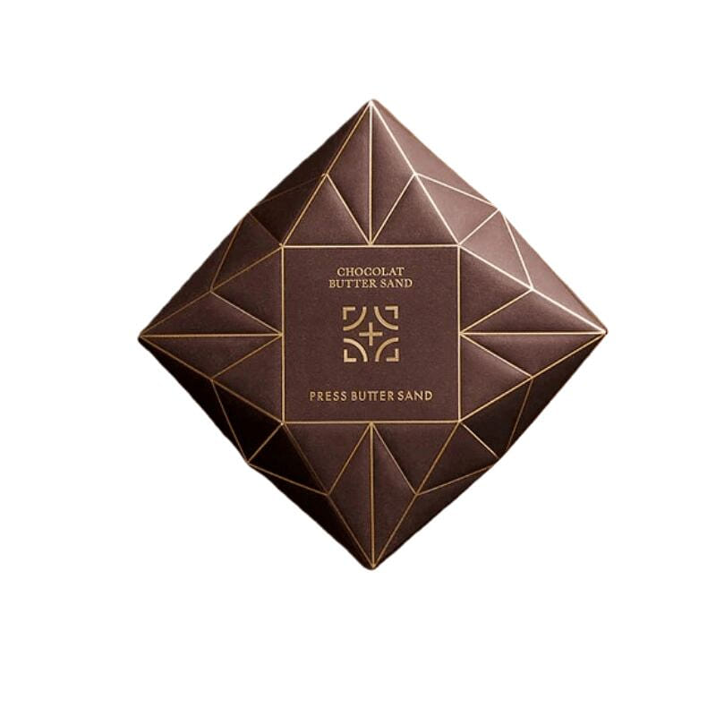 Rich Chocolate Cream Sandwich Butter Cookies 4pcs 1 케이스