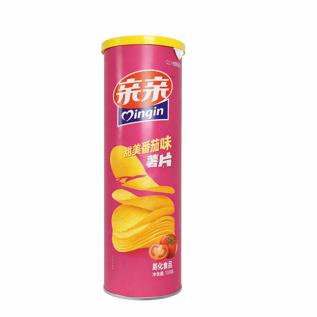 QINQIN CHIPS TOMATO FLAVOR 100 g