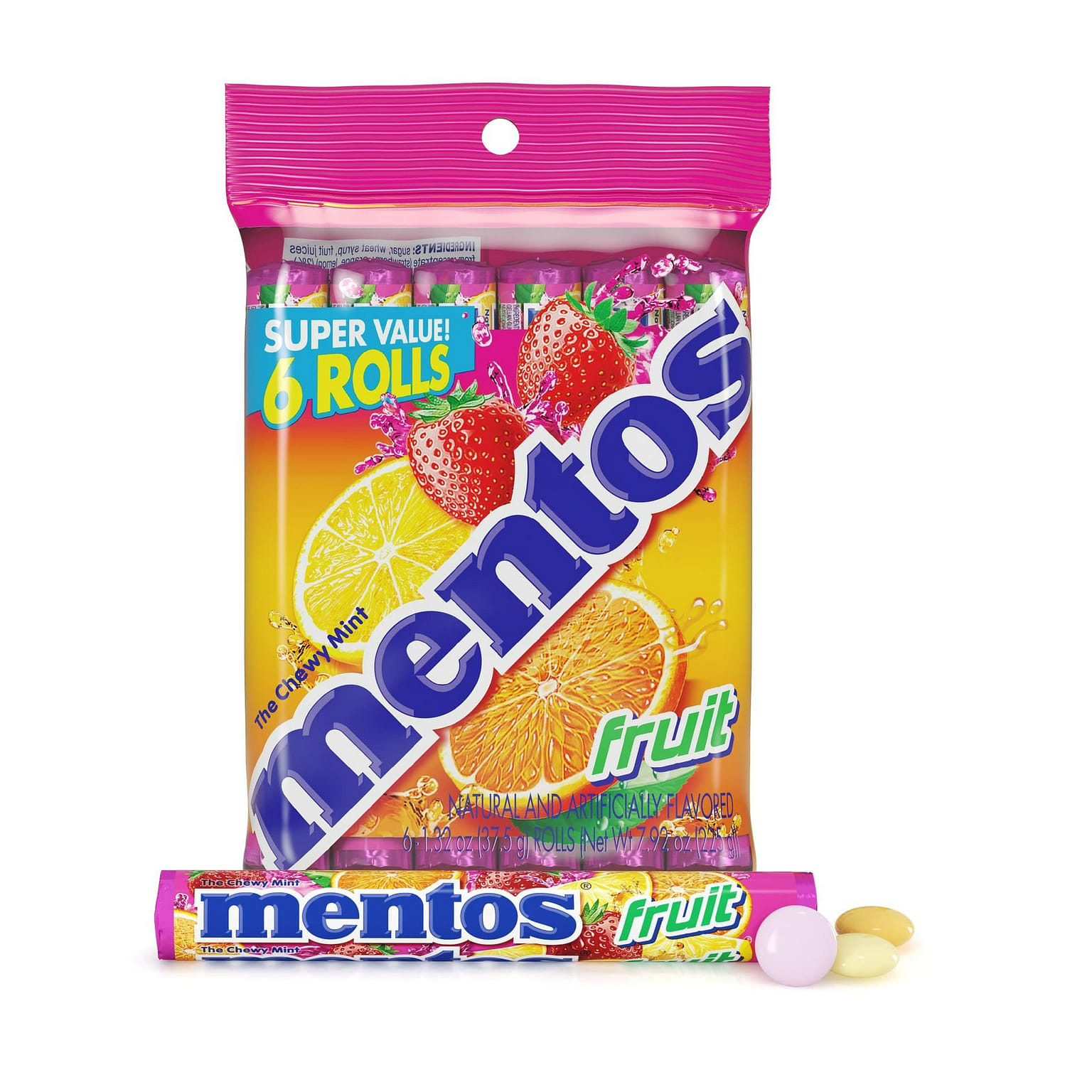 Halloween Trick or Treat Candy, Mint Chewy Roll, Fruit, Individually Wrapped 1 個