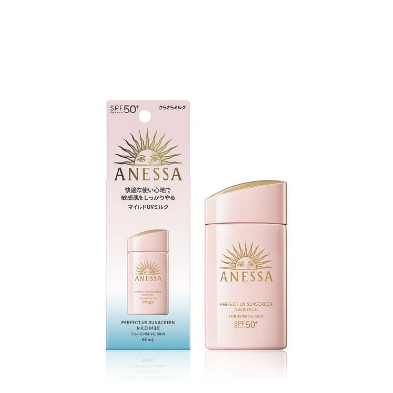 SHISEIDO Anessa Perfect UV Sunscreen Mild Milk Na SPF 50+ PA++++ 60ml 60 밀리리터