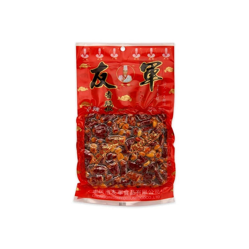 Chongqing specialty: crispy dried chili peppers for eating directly 400 그램