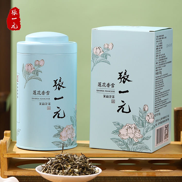 张一元茉莉花茶特种莲花香雪- Weee!