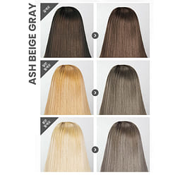 eZn Ash Beige Gray Pudding Hair Color 140ml 1 each