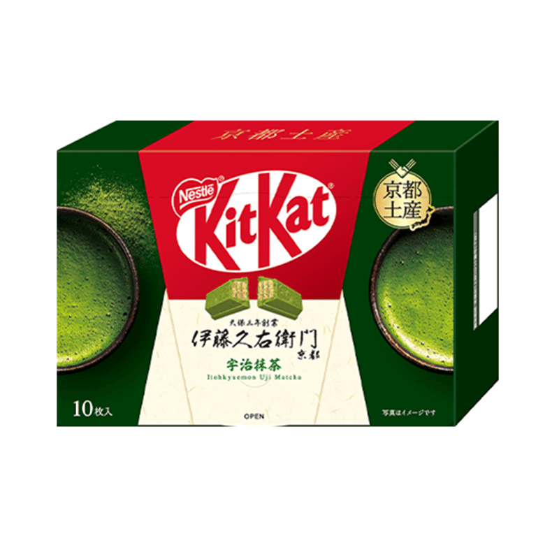 KIT KAT KYOTO Limited Macha Chocolate wafer 10pc 10 개입