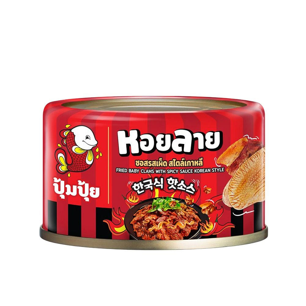 Pumpui Fried Baby Clams Spicy Korean Style 12 pks 1 each