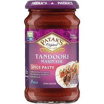 Patak's Tandoori Marinade / Paste (Ginger & Tamarind) - Mild, 11 oz bottle 11 ออนซ์
