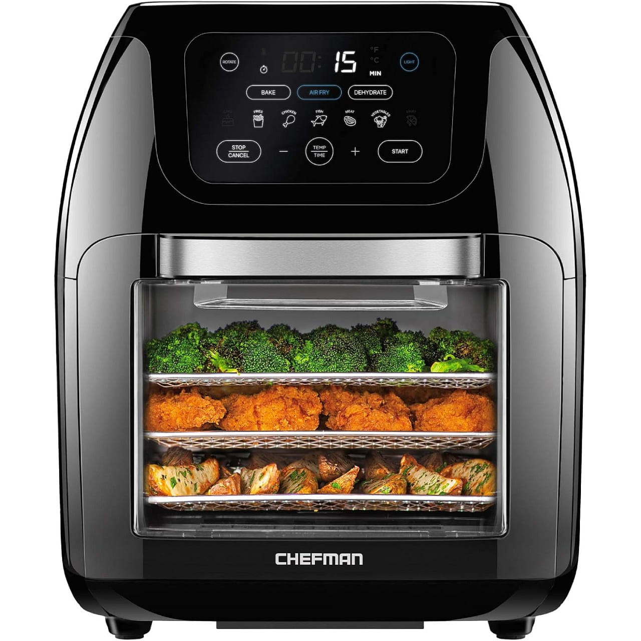 Digital Air Fryer+ Rotisserie, Dehydrator, Oven 1 each