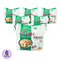 JML Green Onion Pork Chop Instant Noodle 5pk 565 g*6 pack