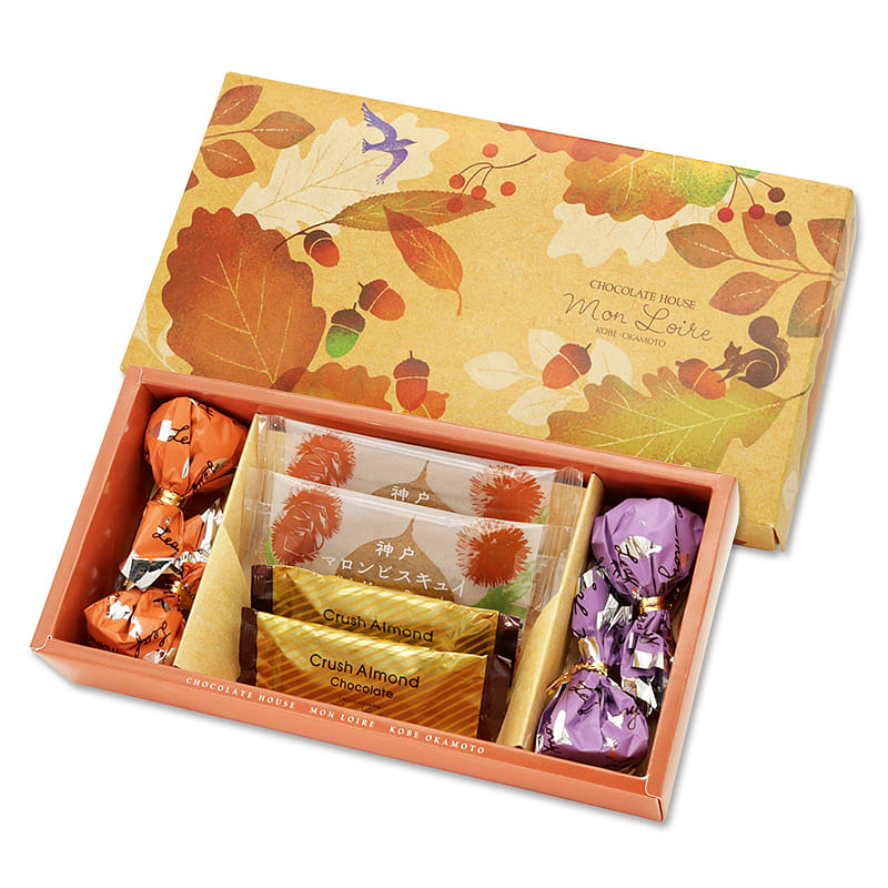 Monloire Chestnut Cookie&hocolate Gift Box 8pcs 1 each