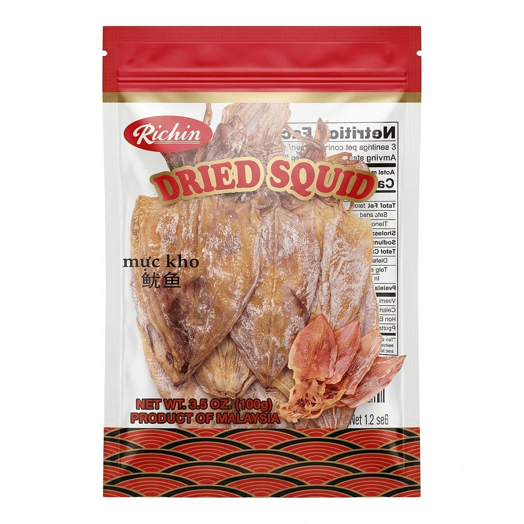 [Richin] Dried Squid/Kho Muc 100 g
