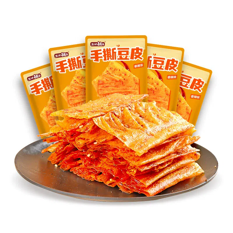 Yanjin Shop Hand-Torn Spicy Bean Curd Slices 117g 117 g