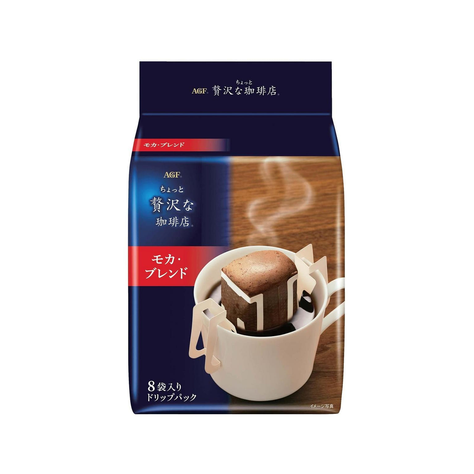 AGF Luxury Coffee Shop Mocha Blend Drip Bags 8p 1 count