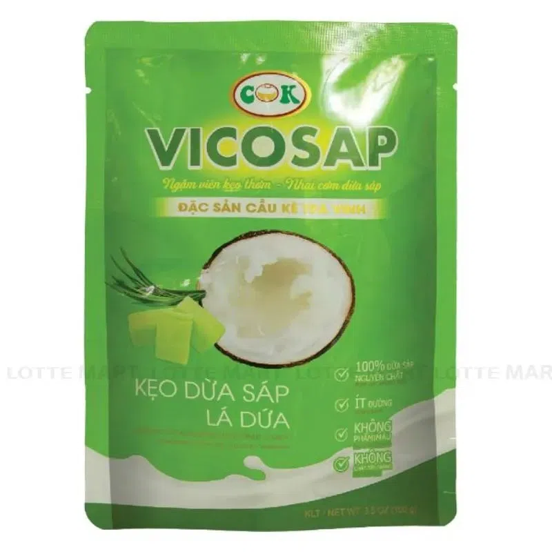 PANDAN LEAF MACAPUNO COCONUT CANDY 3.5 oz
