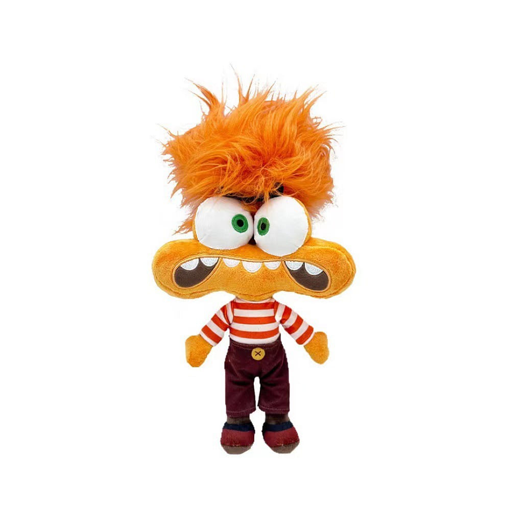 Brainstorm Squad plush toy cartoon toy doll - "Yellow Haired Monster" 1 อัน