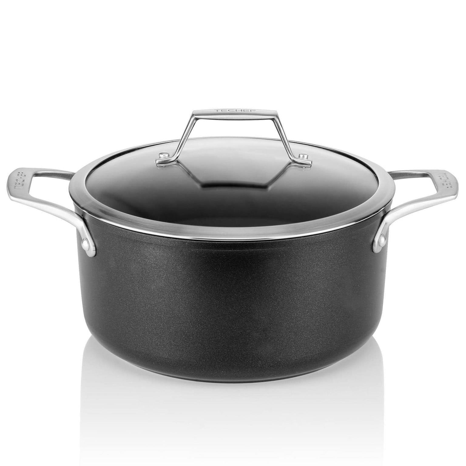 TECHEF Onyx - 5 Quart Soup Pot with Cover 1 개