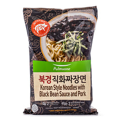 Pulmuone Korean Style Noodles with Black Bean Sauce and Pork 660 g