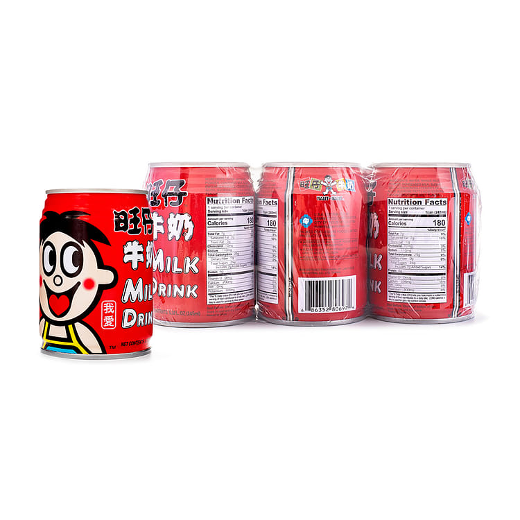 旺旺旺仔牛奶245 毫升*6 罐- Weee!