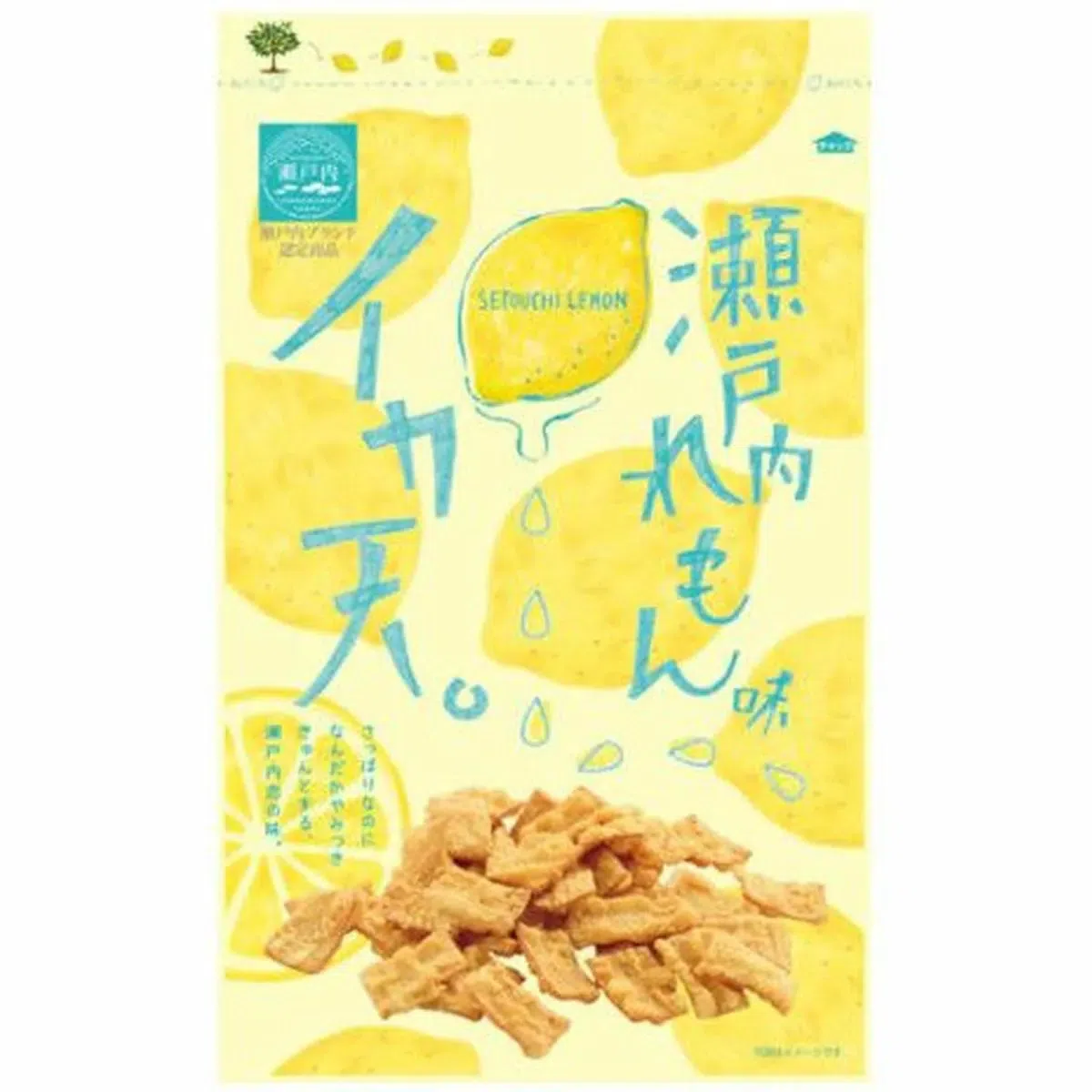 Maruka Crispy Squid Tempura Setouchi Lemon Flavor 65 グラム