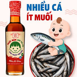 [Lang Chai Xua] Traditional Kids Fish Sauce 250ml 1 count