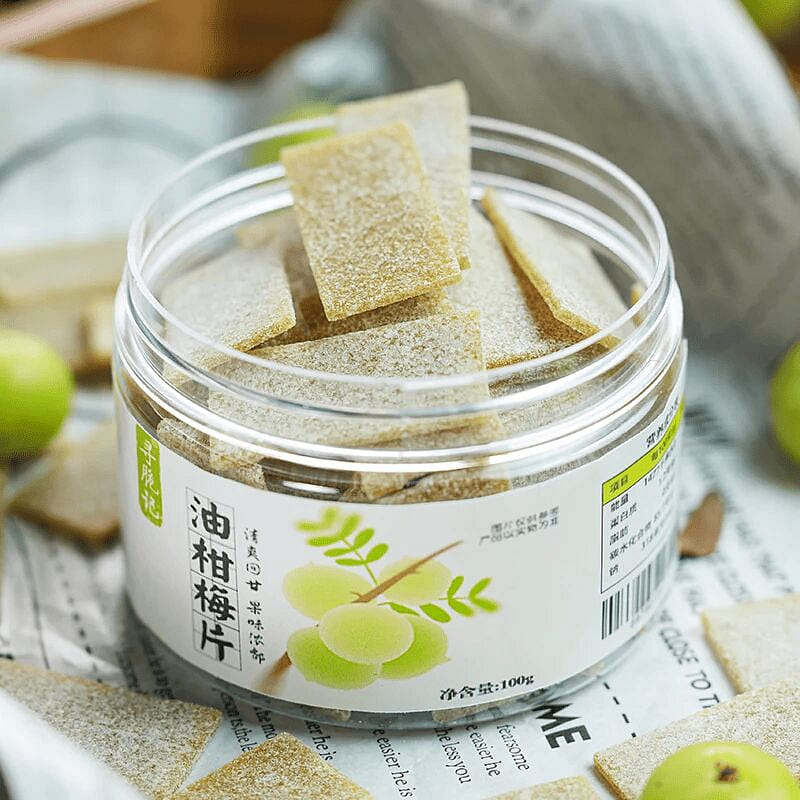 Xun Cui Ji 100g Oil-Gum Plum Slices 100 g