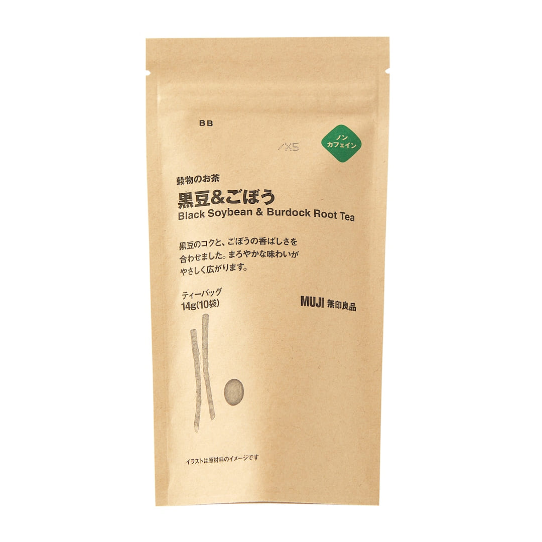 MUJI Black Bean Burdock Grain Tea 10bags 1 each