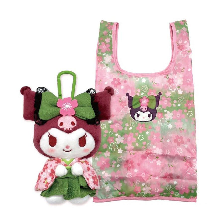 Nakajima Corporation Plush Eco Bag Matcha 1 count