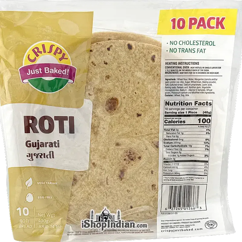Crispy Gujarati Roti, 10 pcs pack 10 개