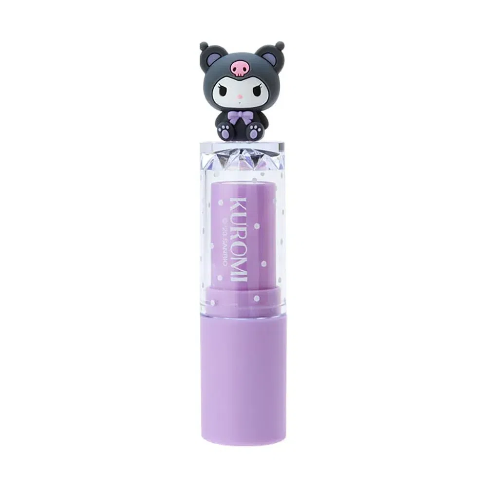 Japan Sanrio Kuromi Bear Motif Lip Balm Unscented 3.8 g