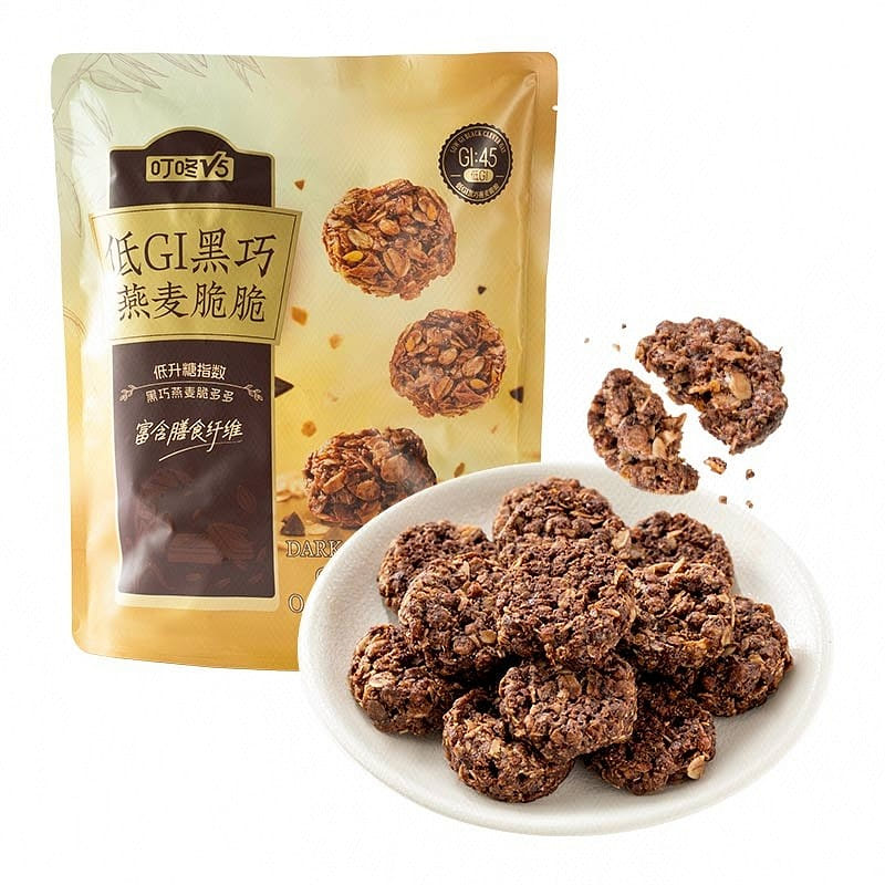Dingdong V5 Low GI Dark Chocolate Oat Crunch 150 g