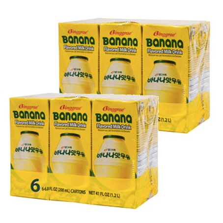 South Korea BINGGRAE Banana Milk 6 box 1200ml 1 อัน