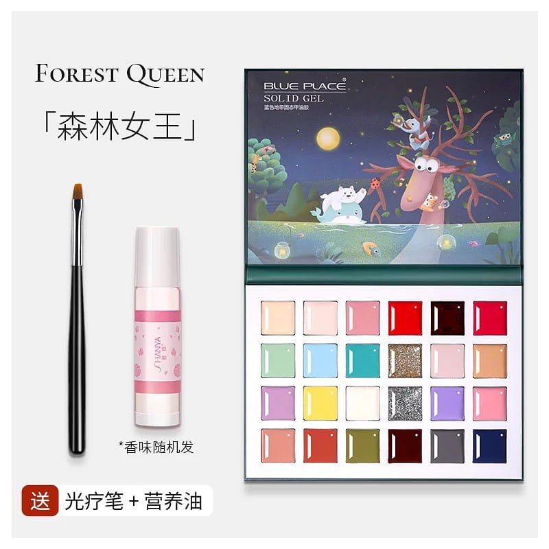 24-color nail gel polish palette#2 1 ส่วน