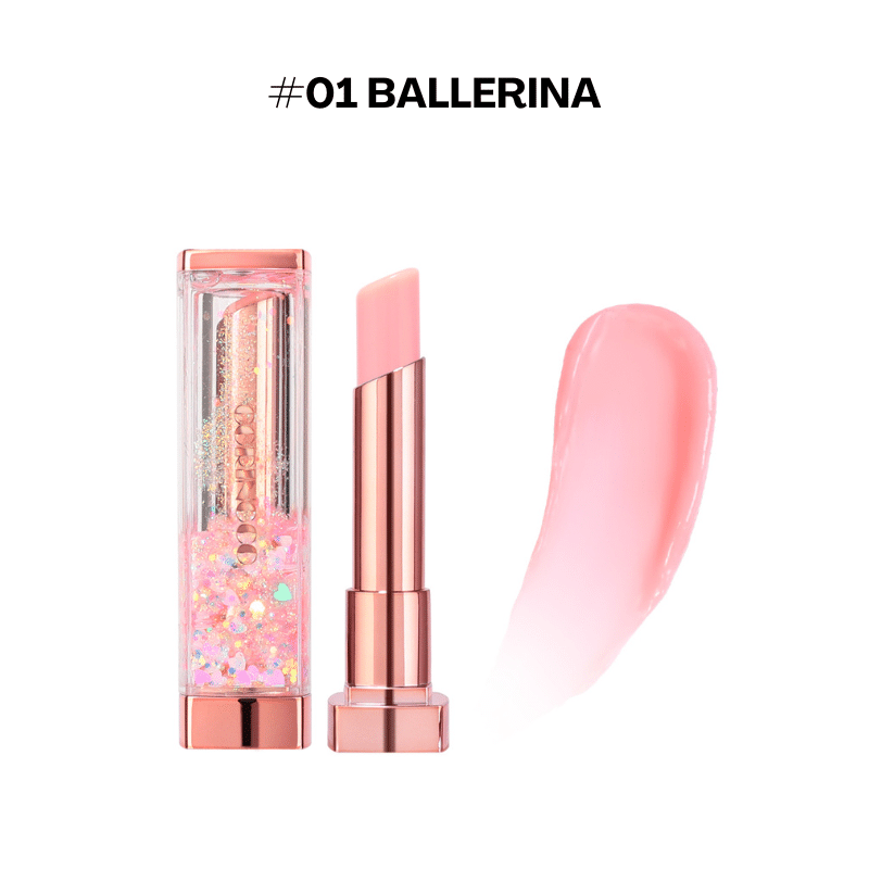 CORINGCO Shalala Snow Ball Sparkle Lip Balm #1 Ballerina 1 phần