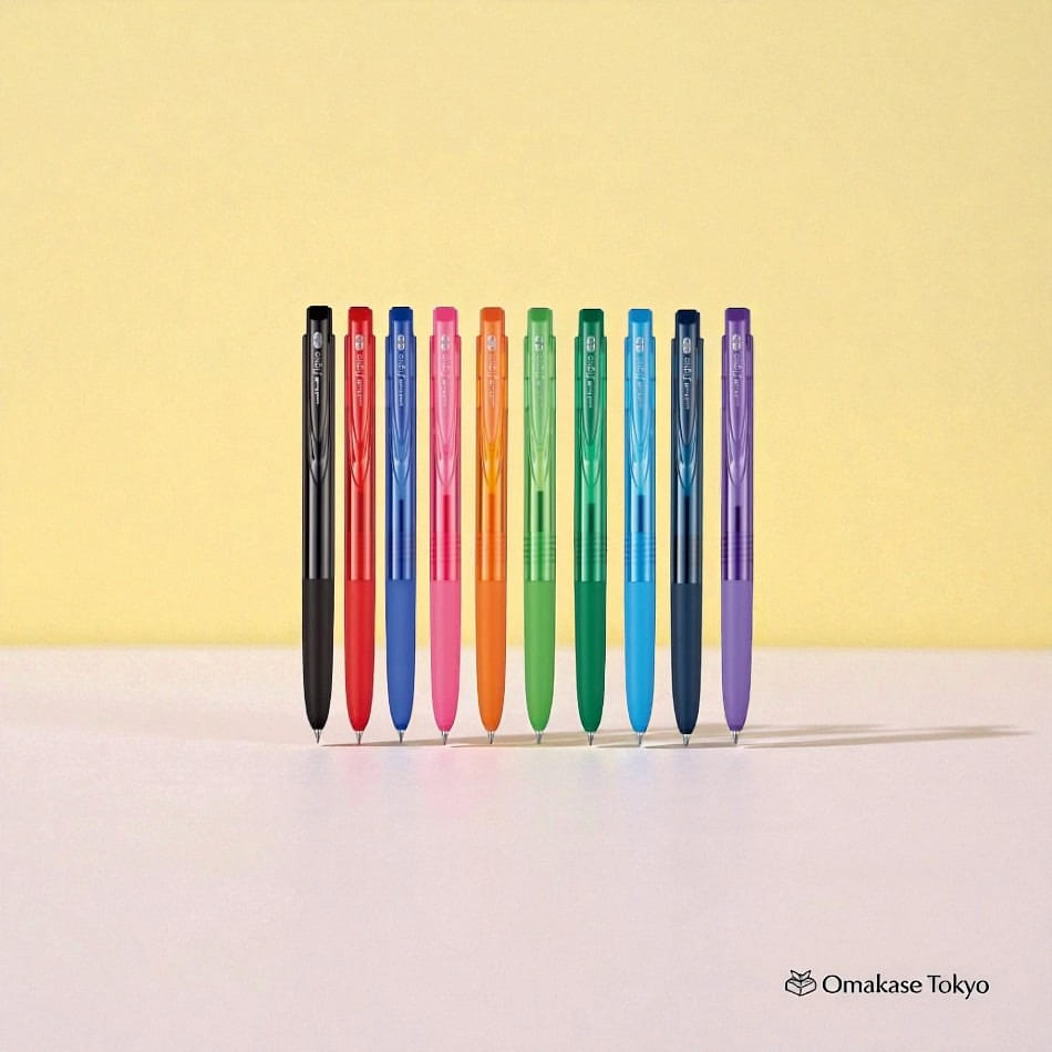 Mitsubishi Pencil Uni-ball 10 Colors Set 0.28mm 120 g