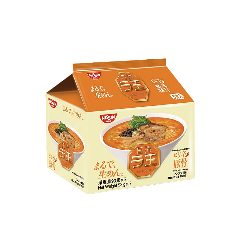 Instant noodles spicy Tonkotsu flavor 89g*5 bags 465 グラム